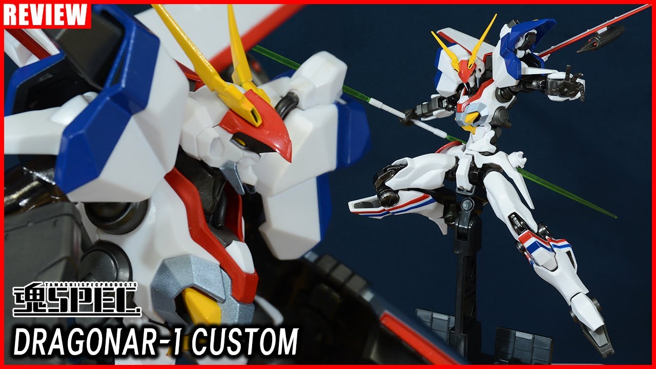 TAMASHII SPEC XS-17 XD-01SR Dragonar 1 custom [REVIEW] - YouTube