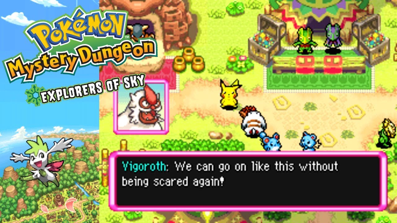 Pokemon Mystery Dungeon Explorers Of Sky Post Credits Story 7