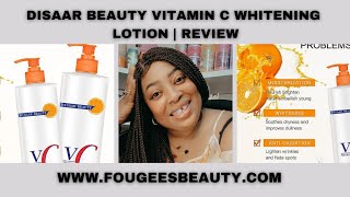 Disaar Beauty Vitamin C Whitening Lotion | Review
