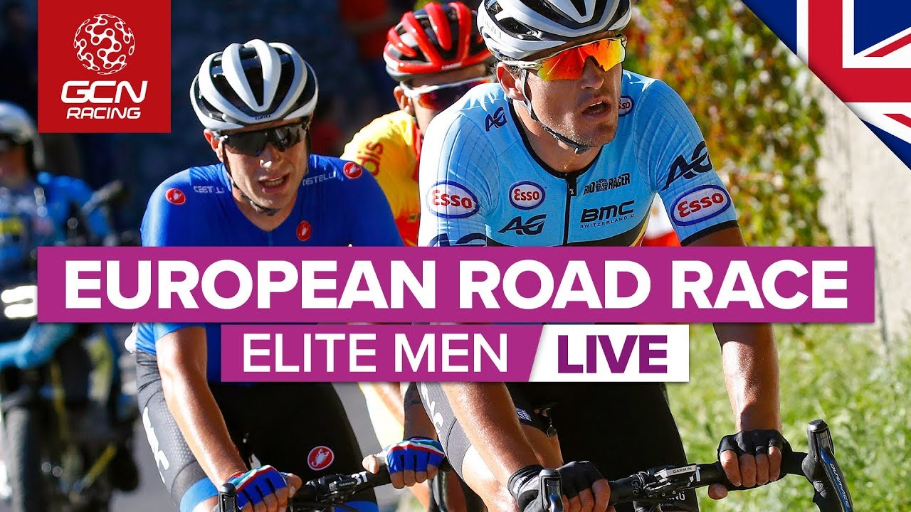 Elite Mens Road Race LIVE European Championships 2019 GCN Racing