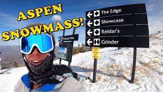 My first time Skiing at ASPEN SNOWMASS was pretty awesome until I got lost!!