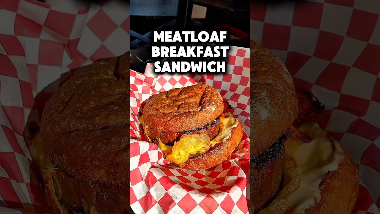 Seattle Breakfast: Meatloaf Breakfast Sandwich @ Take Five Urban Market 