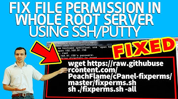 How to Fix File Permission in Whole Root server [EXPLAINED]☑️
