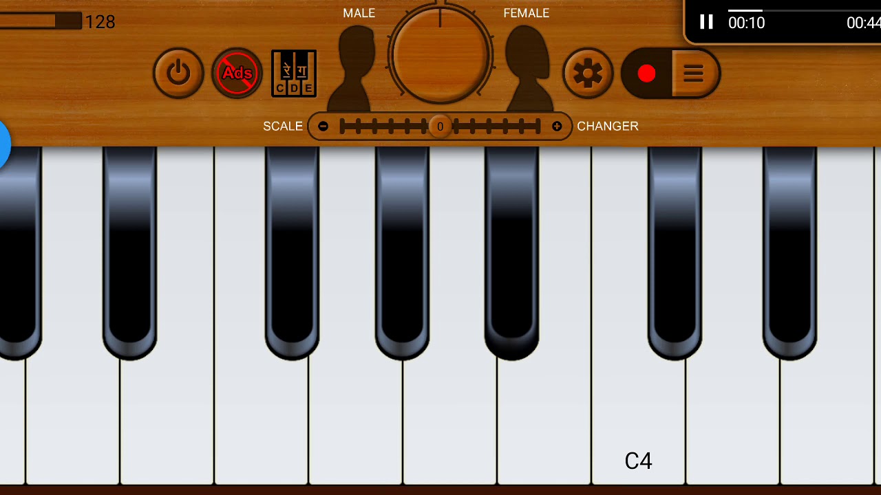 Practice sargam on harmonium without having it part 2 YouTube