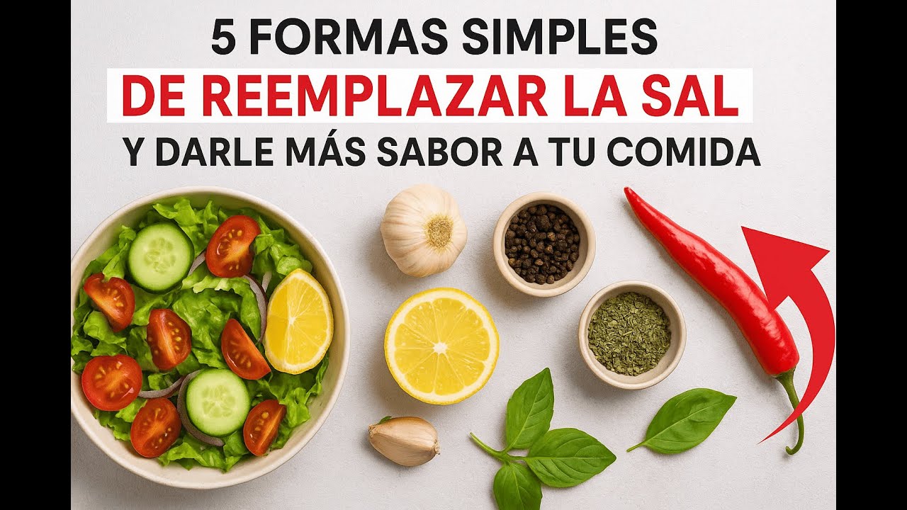 Deja la sal: 5 reemplazos sabrosos y saludables