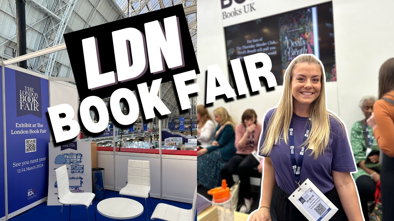 I went to LONDON BOOK FAIR 2023! - YouTube