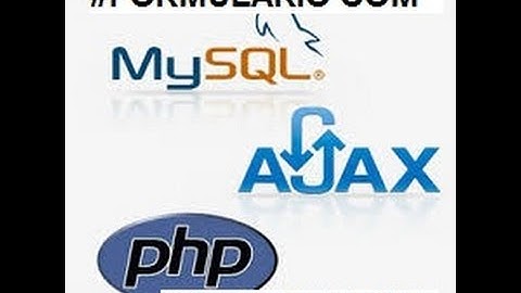 AJAX JQUERY PHP MYSQL HTML - Enviando Formulario Sem Atualizar Página - Cadastrando