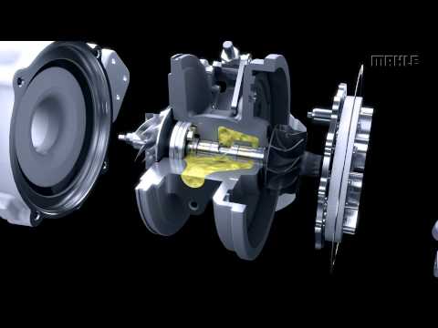 MAHLE Original Exhaust Gas Turbocharger Animation