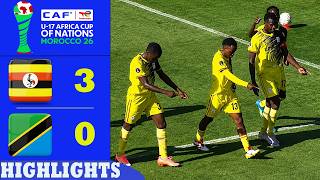 Uganda Vs D.r. Congo Highlights & All Goals U17 Africa Cup Of Nations 2026