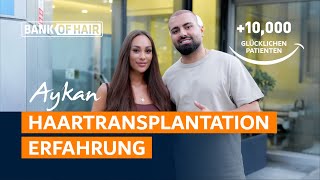 Aykans Haartransplantationsprozess - Bank Of Hair