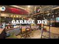 低予算でここまで出来る!工夫が詰まったガレージDIY【ルームツアー】
