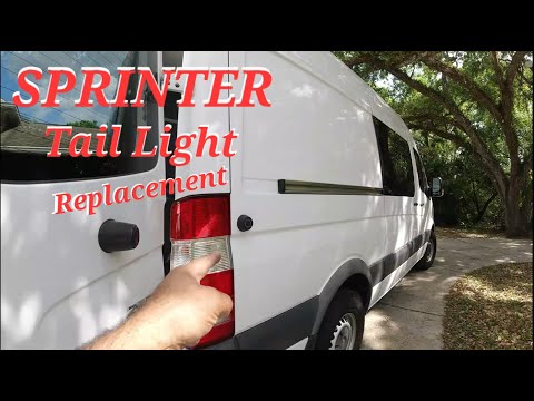 SPRINTER TAIL LIGHT BULB REPLACEMENT DIY