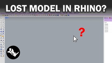 How to Return Viewport Back to Origin/Your Model in Rhino