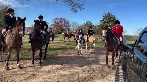 Callie and Alexander Fox Hunting