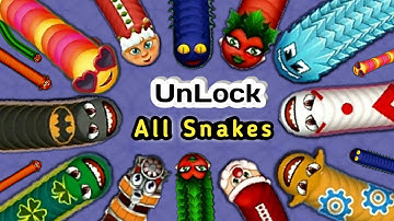 How to UnLock All Snakes in Wormzone.io | Category of Shilter Snakes 1 To 70 - Tips & Tricks