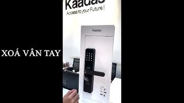 hướng dẫn cài đặt khoá kaadas M5