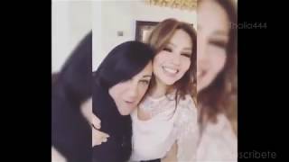 Thalia se reune con Gianinna Azar para su vestuario de la alfombra roja muy pronto