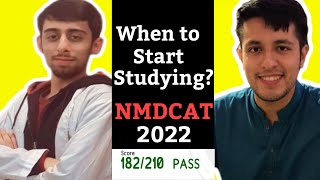 MDCAT GUIDE | When to Start Studying For The MDCAT | Dow University of Health Sciences screenshot 2