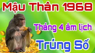 Mậu Thân 1968 - Làm đâu trúng đó - Giàu sang cực đỉnh - Tháng 4 âm lịch 2024