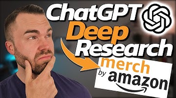 How to Use ChatGPT’s Deep Research for Amazon Merch (Full Tutorial)