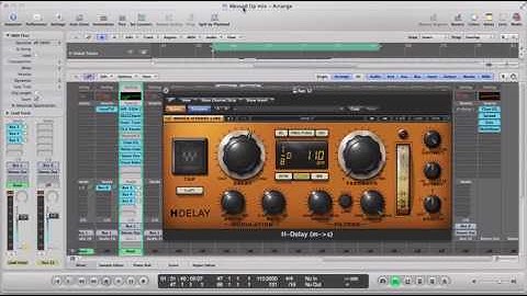 Logic Pro Tutorial H DELAY Plugin