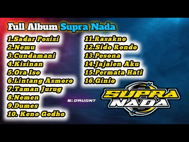 Supra Nada Full Album Terbaru 2023 class=