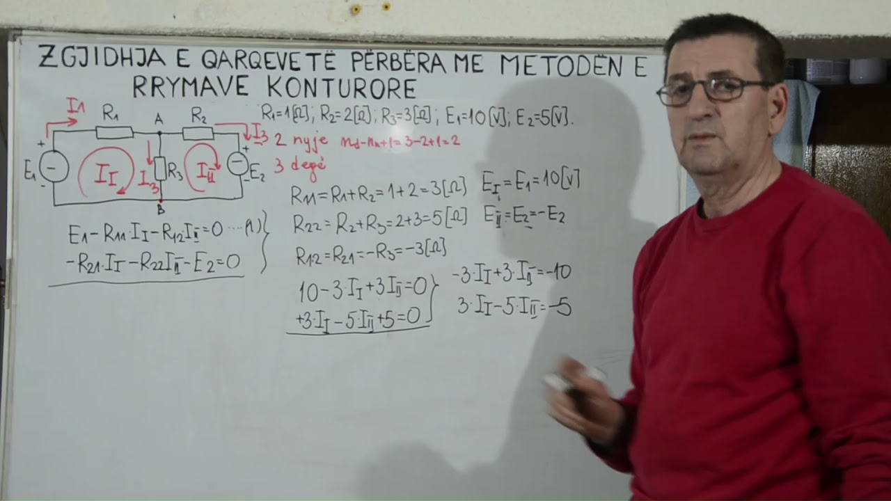 DETYRË NË LIDHJE ME ZGJIDHJEN E QARQEVE TË PËRBËRA ME METODËN E RRYMAVE KONTURORE