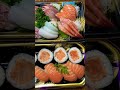 FRESH!!! SASHIMI & SUSHI #shorts #satisfying #asmr #ytshorts