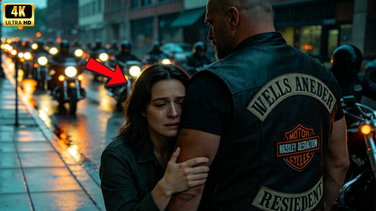 “Please Save My Guide Dog” — What 50 Bikers Did Restored Her Faith