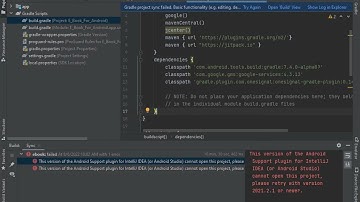 Android Support plugin for IntelliJ IDEA (or Android Studio) cannot open this project - FIXED