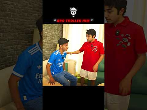 Bro Trolled Him 😂☠️ @AyushBhandari @sarthaktoo #shorts