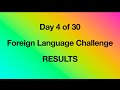 Day 4 of 30: Language Breakthroughs & Breakdowns