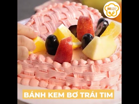 Video Bánh kem bơ trái tim - Món Ngon Mỗi Ngày - youtube