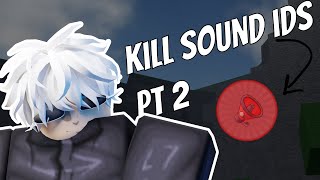 Strongest battlegrounds custom kill sound ids pt2 (20 )