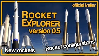 Configs, Teleport & New Rockets - ROCKET EXPLORER 0.5 Official Trailer