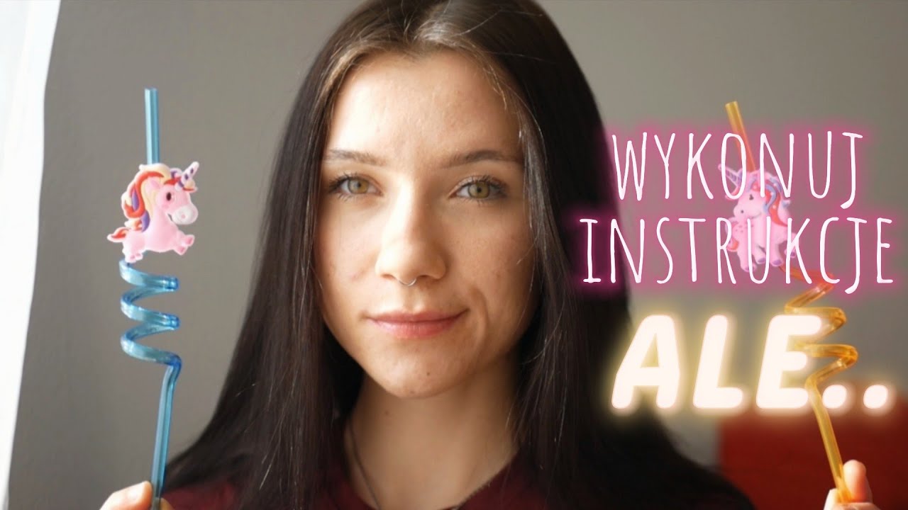 ASMR po polsku | Podążaj za moimi instrukcjami, ale dla każdego są one inne! 🥸