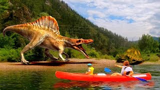THE RIVER OF DINOSAURS, another adventure of dani and evan