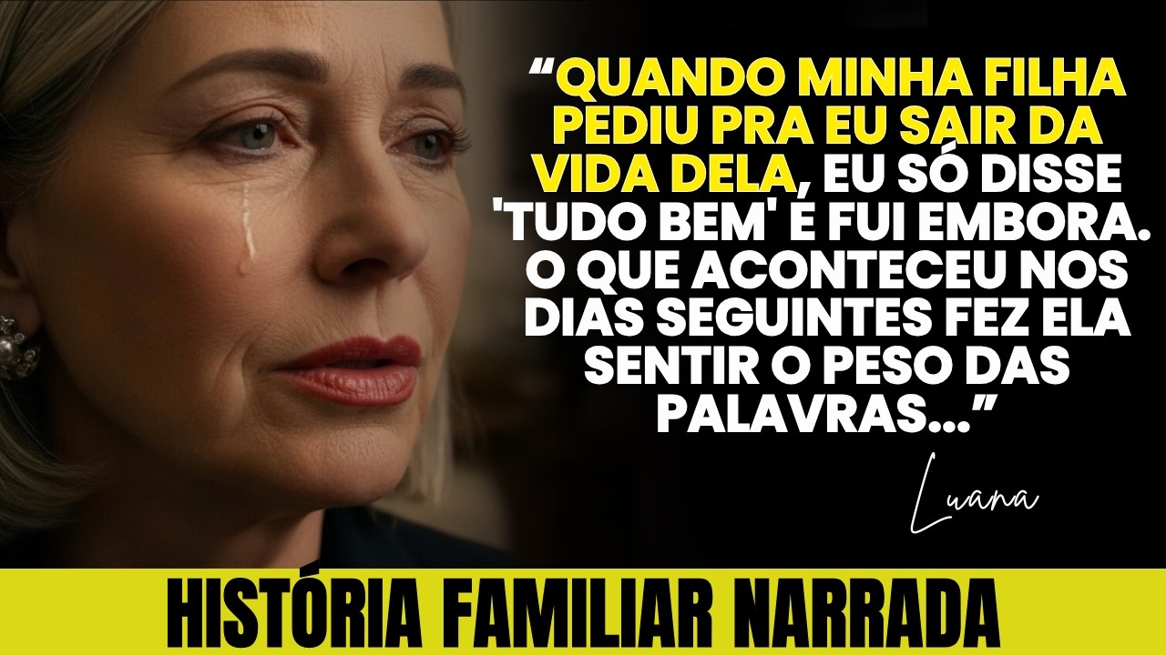 Minha filha pediu que eu sumisse da vida dela. Eu saí… e dias depois a ausência fez barulho