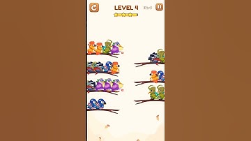 Bird Sort 2: Color Puzzle short video  part 4