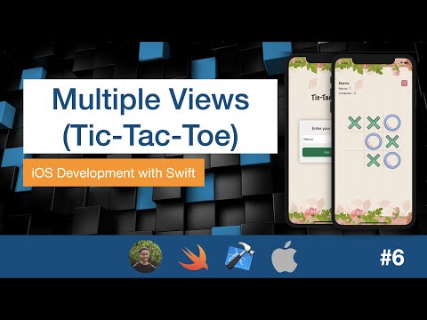 iOS Dev 6: Tic-Tac-Toe (X and O) Complete Tutorial | Swift 5, XCode 11
