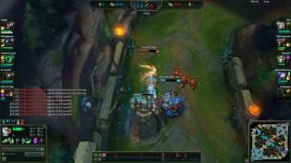 Riven vs Malphite Tower Dive