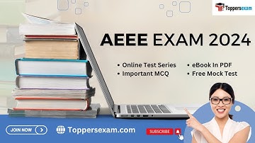 AEEE Online Test Free 2024, Question Paper, Book PDF, Practice Set, Exam Pattern, Study Material