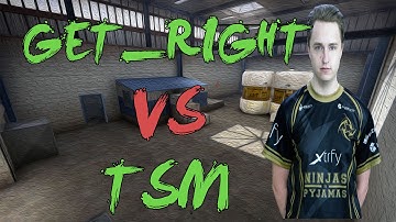 CSGO: POV NiP GeT_RiGhT vs TSM (32/16) nuke @ ESL One Katowice 2015