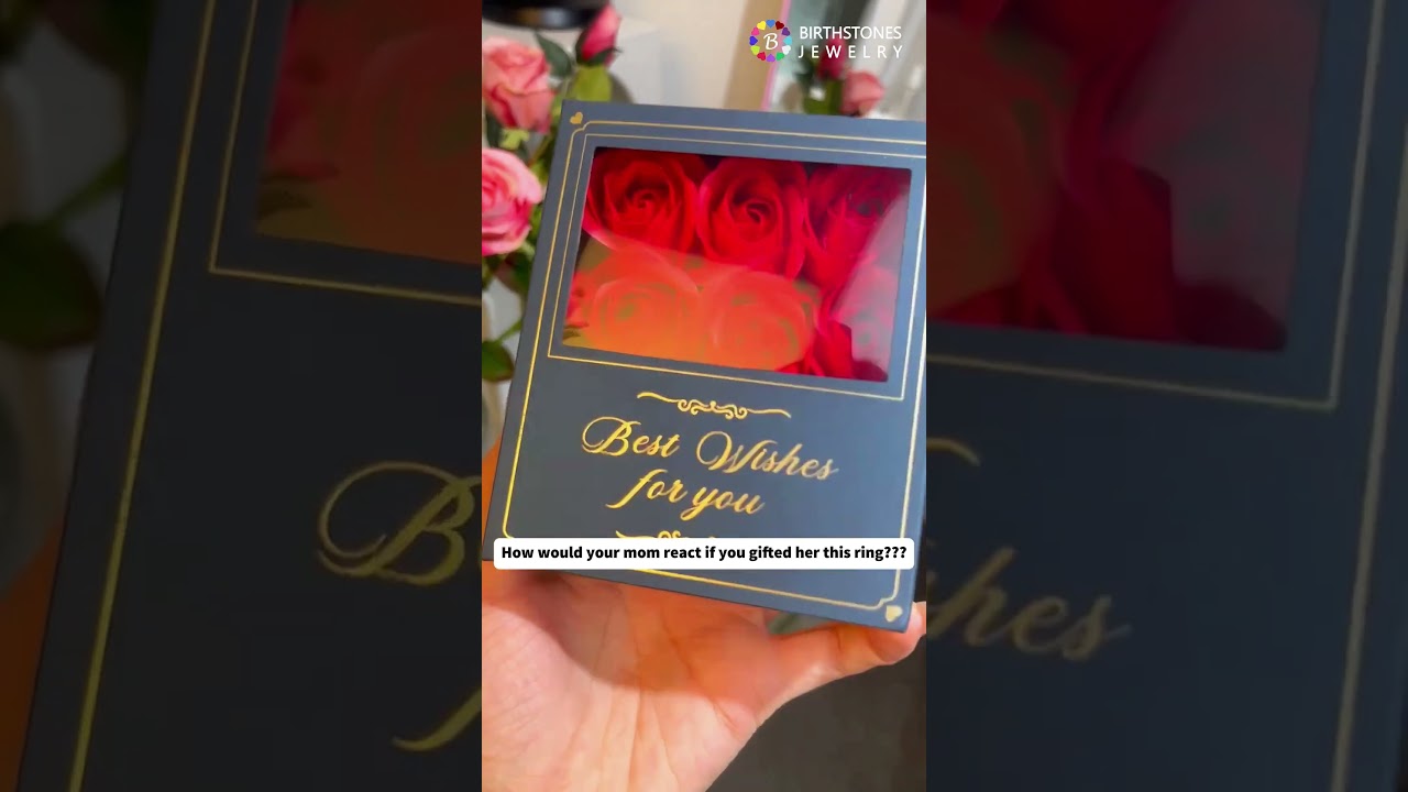 1-5 Stones Mothers Birthstone Ring 