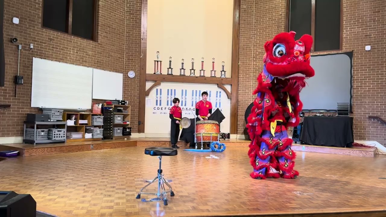 PWA at The GLOBE Academy Lower Campus | Lion Dance Performance (1/28/26)