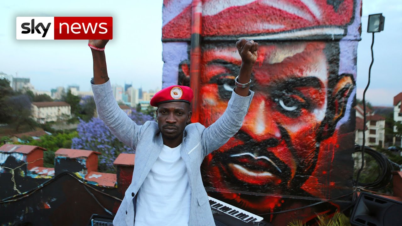 Film backdrop image for How an ex-pop star in Uganda risked his life to run for president (2021)