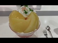 Shinjuku Takano   Seasonal Peach Parfait 新宿高野パーラー 桃パフェ