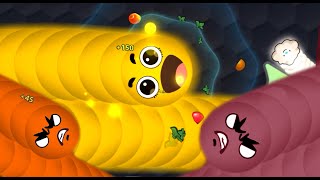Snake zone.io 1 Giant Monster Worm | Score 1200000+ Wormateio Best Trolling Gameplay! screenshot 1