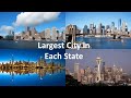 Largest City in Each State | USA | Ranked