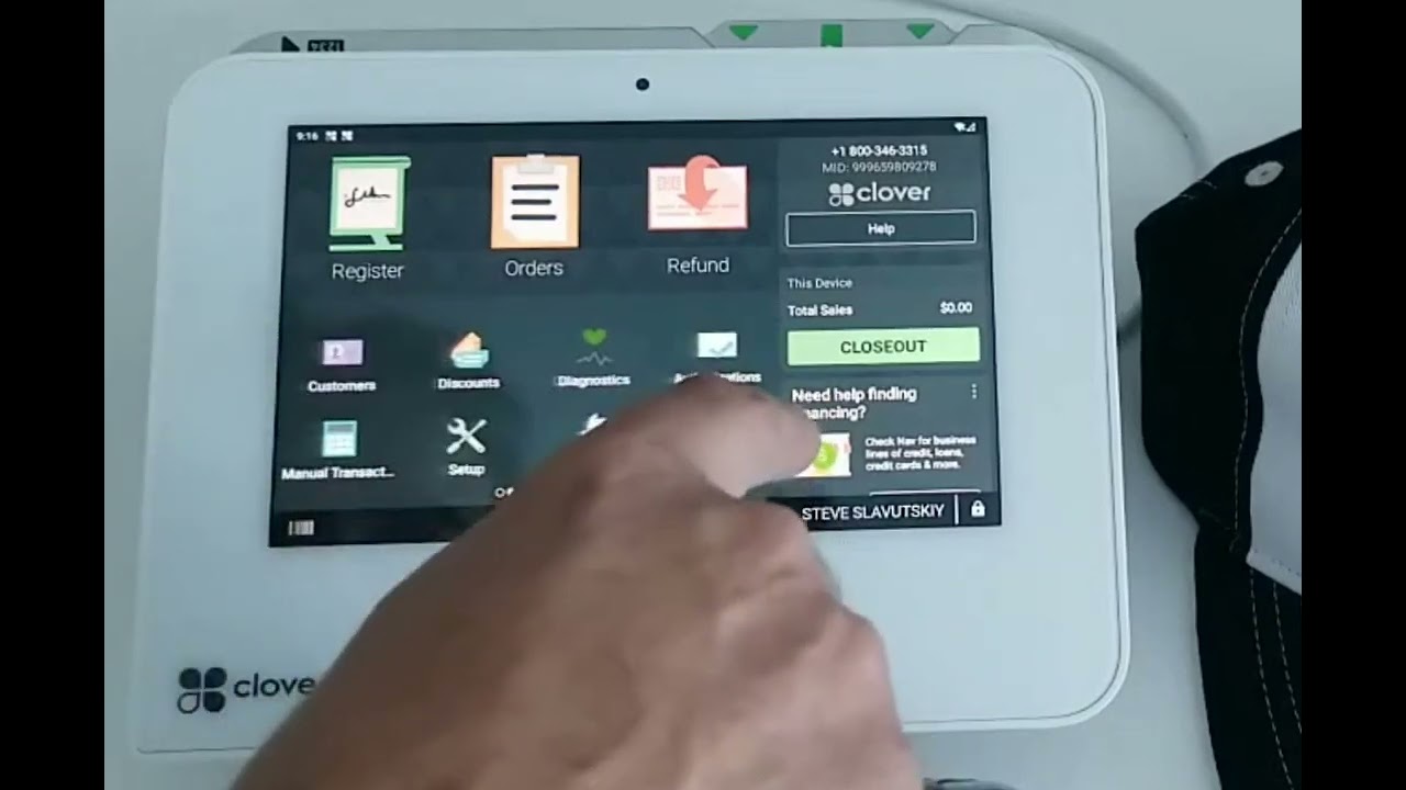 Weight Based Item Setup on Clover Mini with Weight Embedded